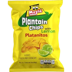 LEMON PLANTAIN CHIPS - MAYTE